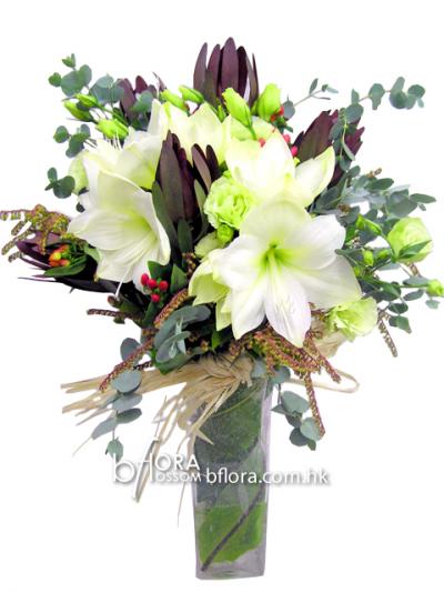 Amaryllis Flower Bouquet
