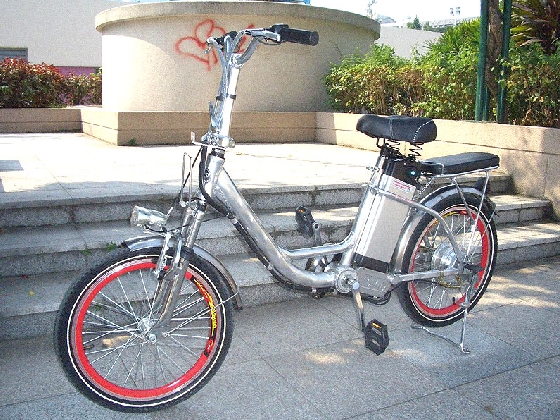 20 吋 鋁合金 超輕 淑女形 電踩兩用 電動單車