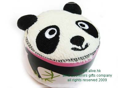 熊貓毛巾小蛋糕